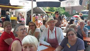 Gute Stimmung auf dem Wilhelmsplatz